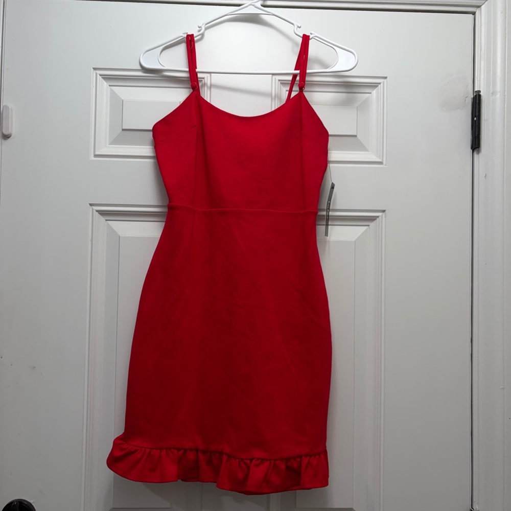 Lulu's Red Mini Dress